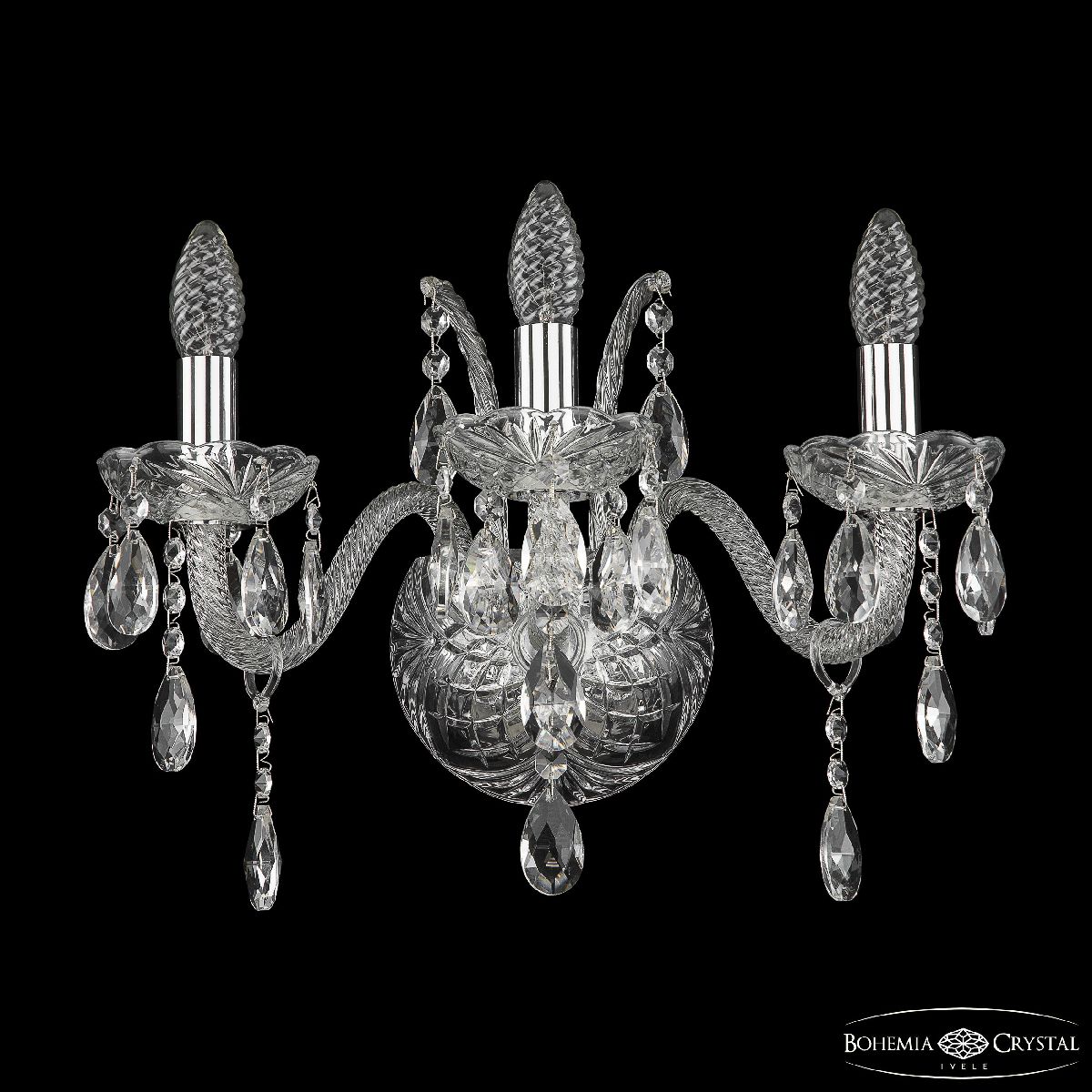 Бра Bohemia Ivele Crystal 105B/3/165 Ni в Санкт-Петербурге