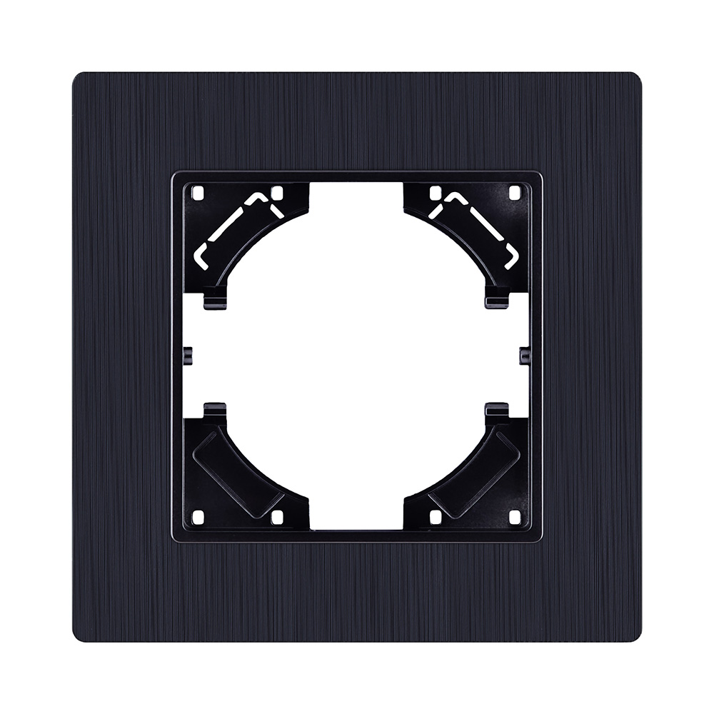 Рамка 1-постовая, черный Kollinger Eleganz Plex EP1BK в #REGION_NAME_DECLINE_PP#