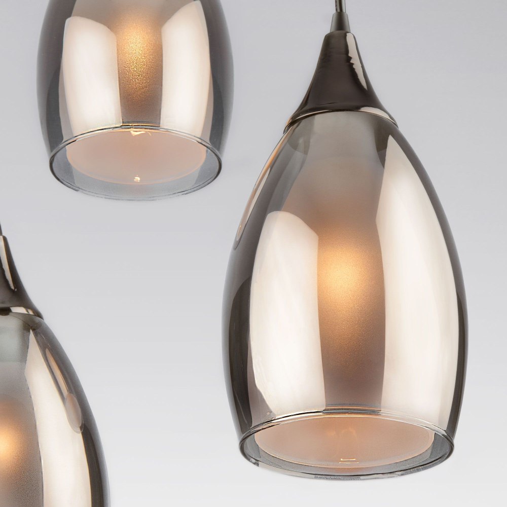 Подвесная люстра Eurosvet Cosmic 50085/3 черный жемчуг УЦ в #REGION_NAME_DECLINE_PP#