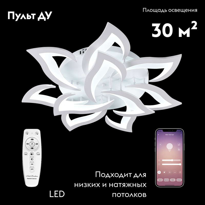 Потолочная люстра Natali Kovaltseva Olimp LED LAMPS 81224 в Санкт-Петербурге
