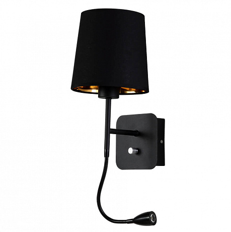 Бра Crystal Lux Pablo AP2 Black/Black-Gold в Санкт-Петербурге