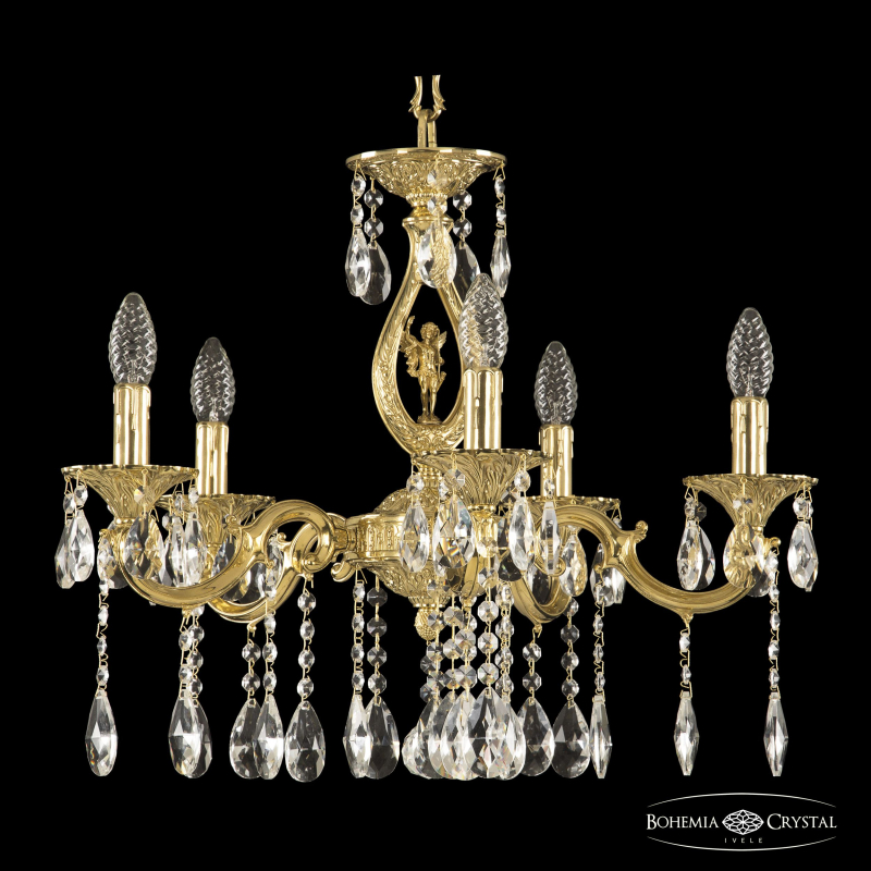 Подвесная люстра Bohemia Ivele Crystal Verona 72401/5/175 A G FA5S в Санкт-Петербурге