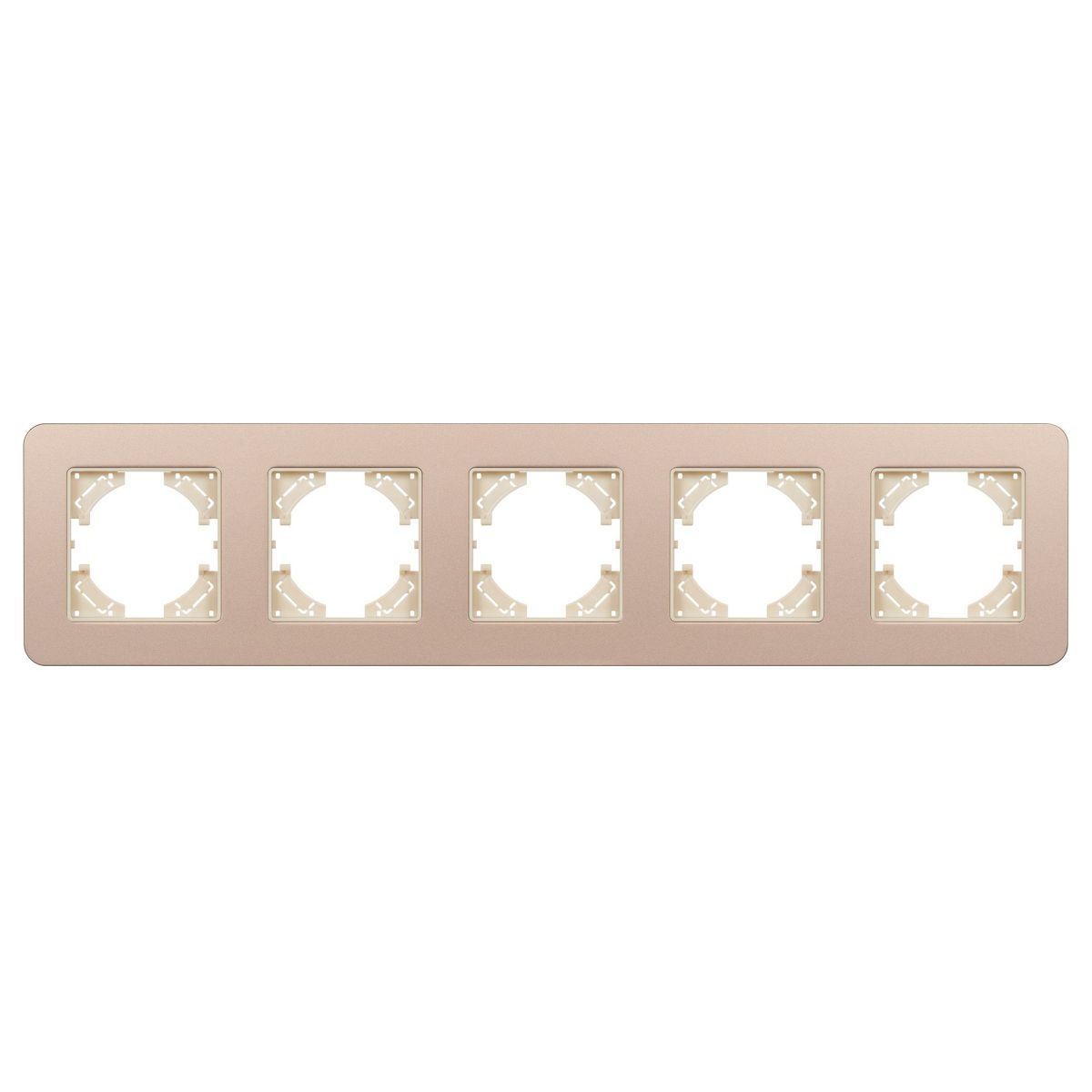 Рамка на 5 постов алюминиевая Arlight FRM-AKIRY-SFAL-5-GD 049748 в Санкт-Петербурге