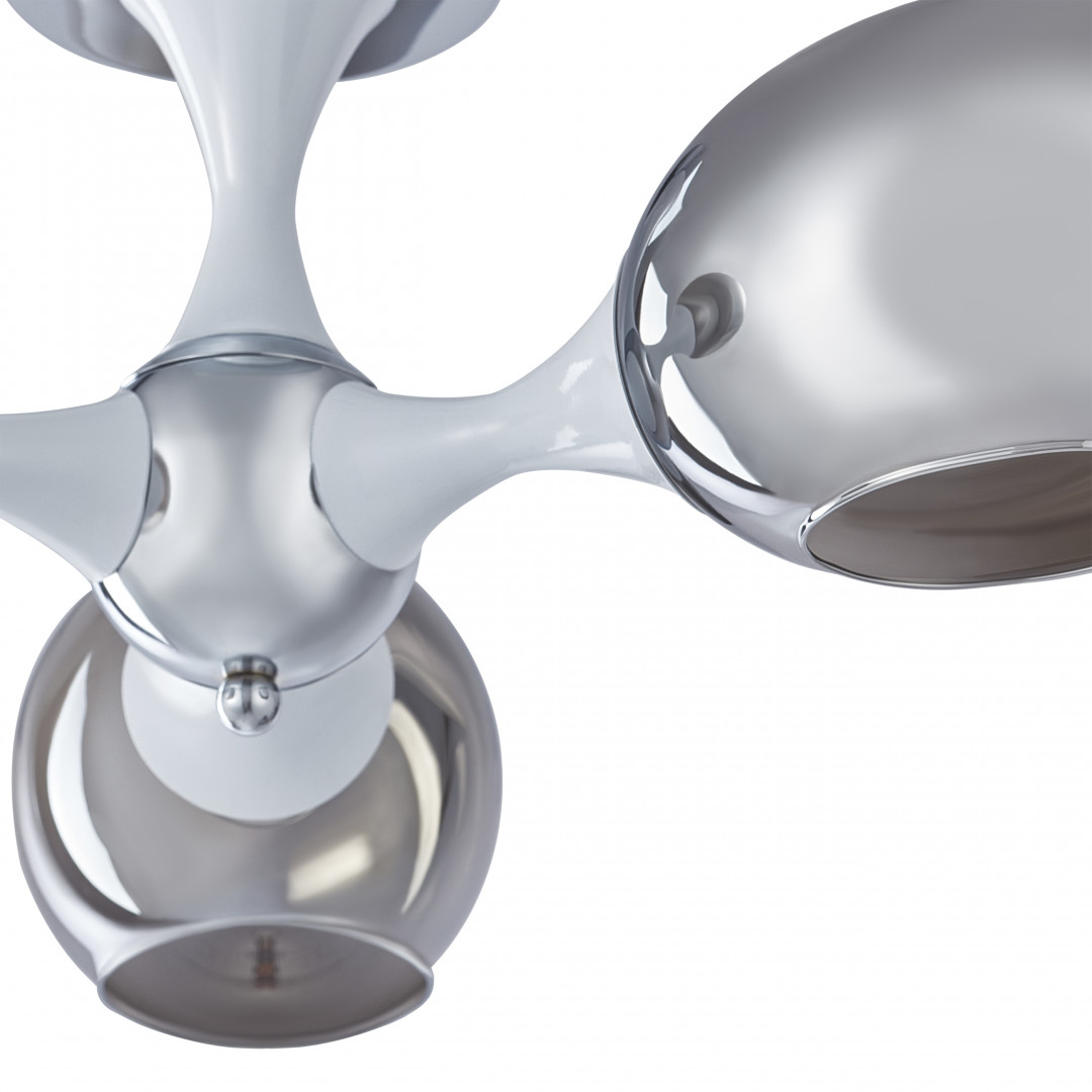 Потолочная люстра Arte Milano Napoli 329408/3 CR+WH в Санкт-Петербурге