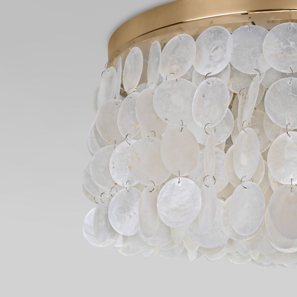 Потолочная люстра Eurosvet Sandra60084/5 латунь/перламутр Smart a071170 в Санкт-Петербурге