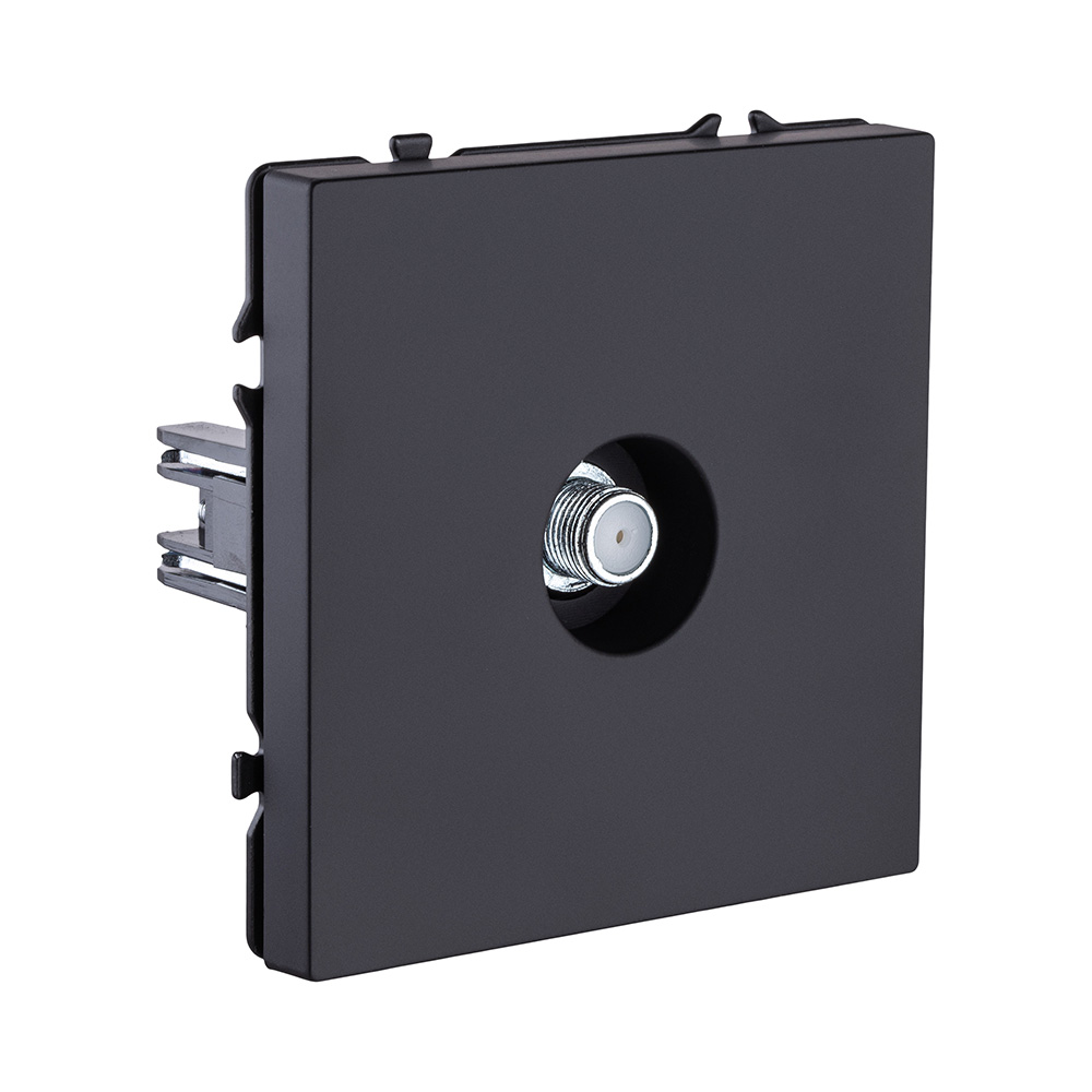 Розетка TV, черный матовый Kollinger Eclipse EC-020BK в #REGION_NAME_DECLINE_PP#