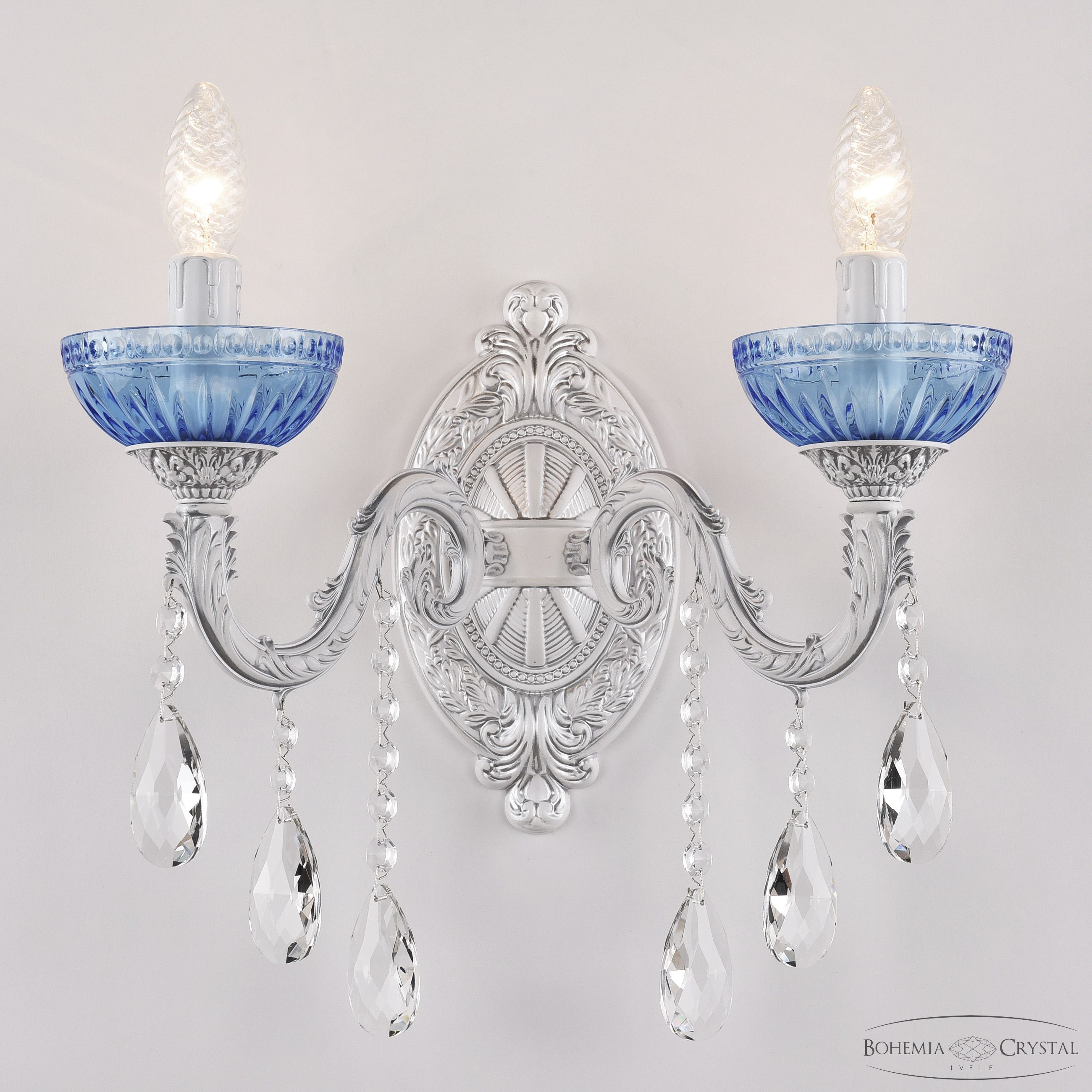 Бра Bohemia Ivele Crystal AL7901B10/2/175 B WMN P Aquamarine/M-1G в Санкт-Петербурге