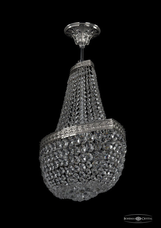 Люстра на штанге Bohemia Ivele Crystal 19283/H1/55IV Ni в Санкт-Петербурге