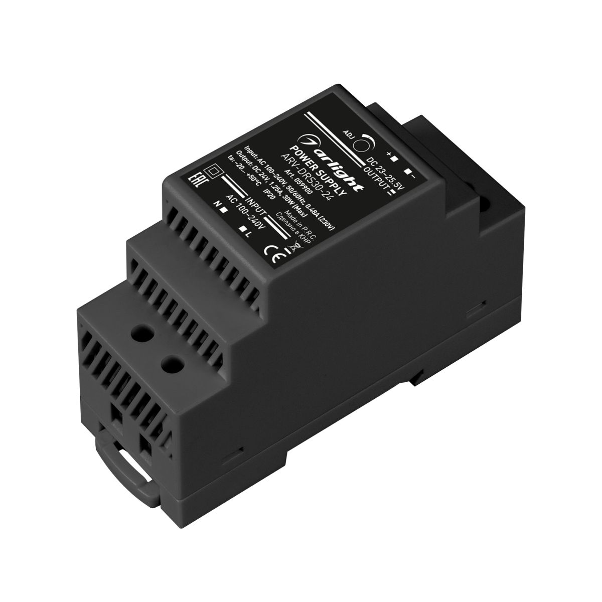 Блок питания Arlight ARV-DRS-36-24 (24V, 1.5A, 36W) (IP20 DIN-рейка) 059900 в Санкт-Петербурге