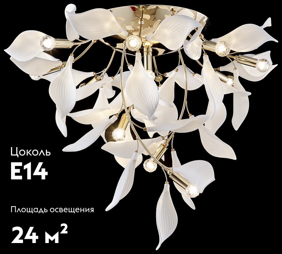 Потолочная люстра Wertmark Miranda WE123.12.307 в Санкт-Петербурге