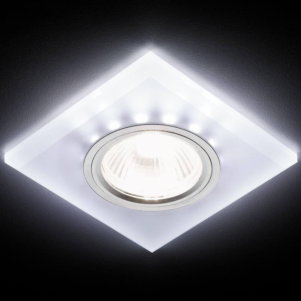 Встраиваемый светодиодный светильник Ambrella Light Led S215 W/CH/WH в Санкт-Петербурге