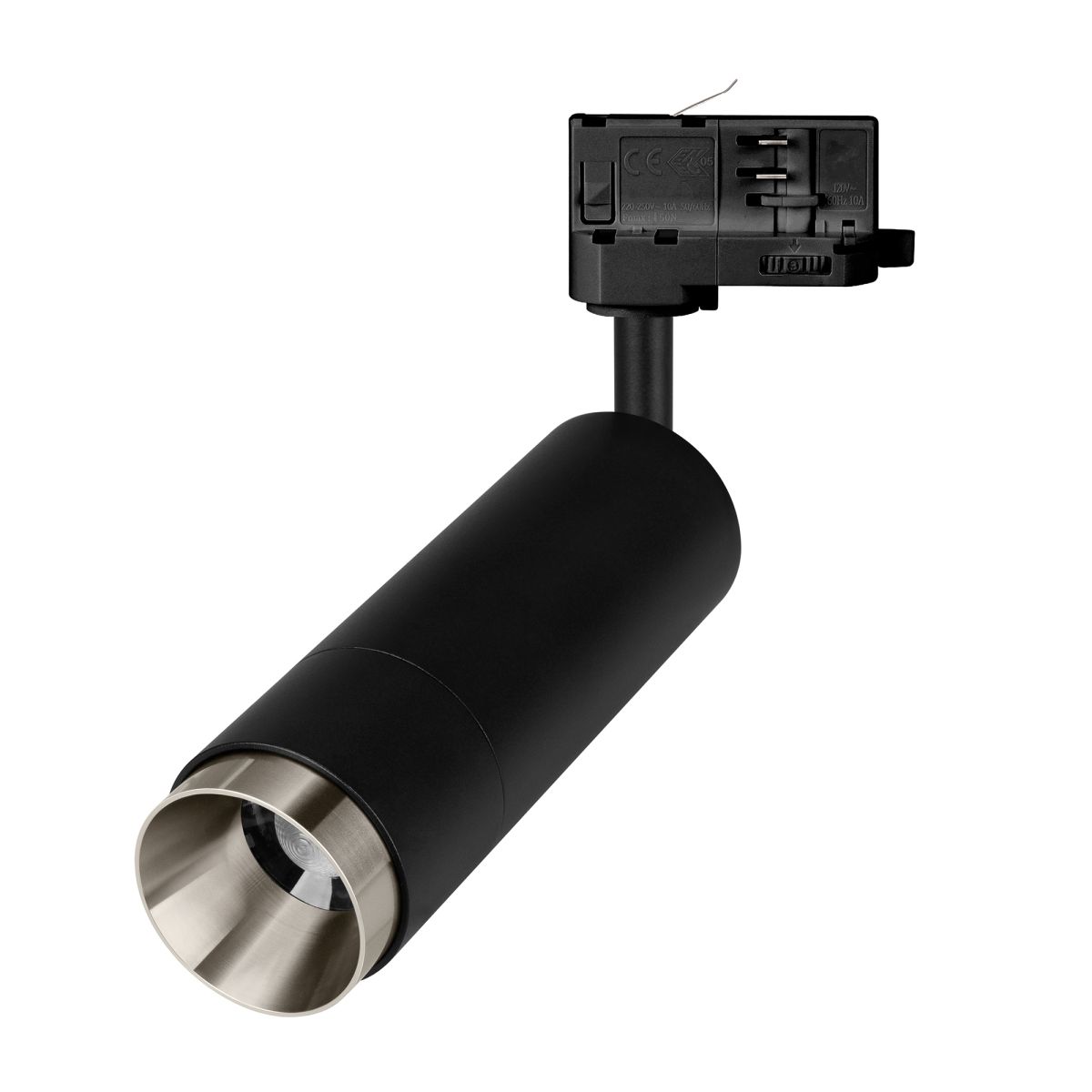 Трековый трехфазный светильник Arlight LGD-GESTIA-TRACK-4TR-R56-15W Day4000 (BK-NI, 20-45 deg, 230V) (IP20 Металл) 059390 в Санкт-Петербурге