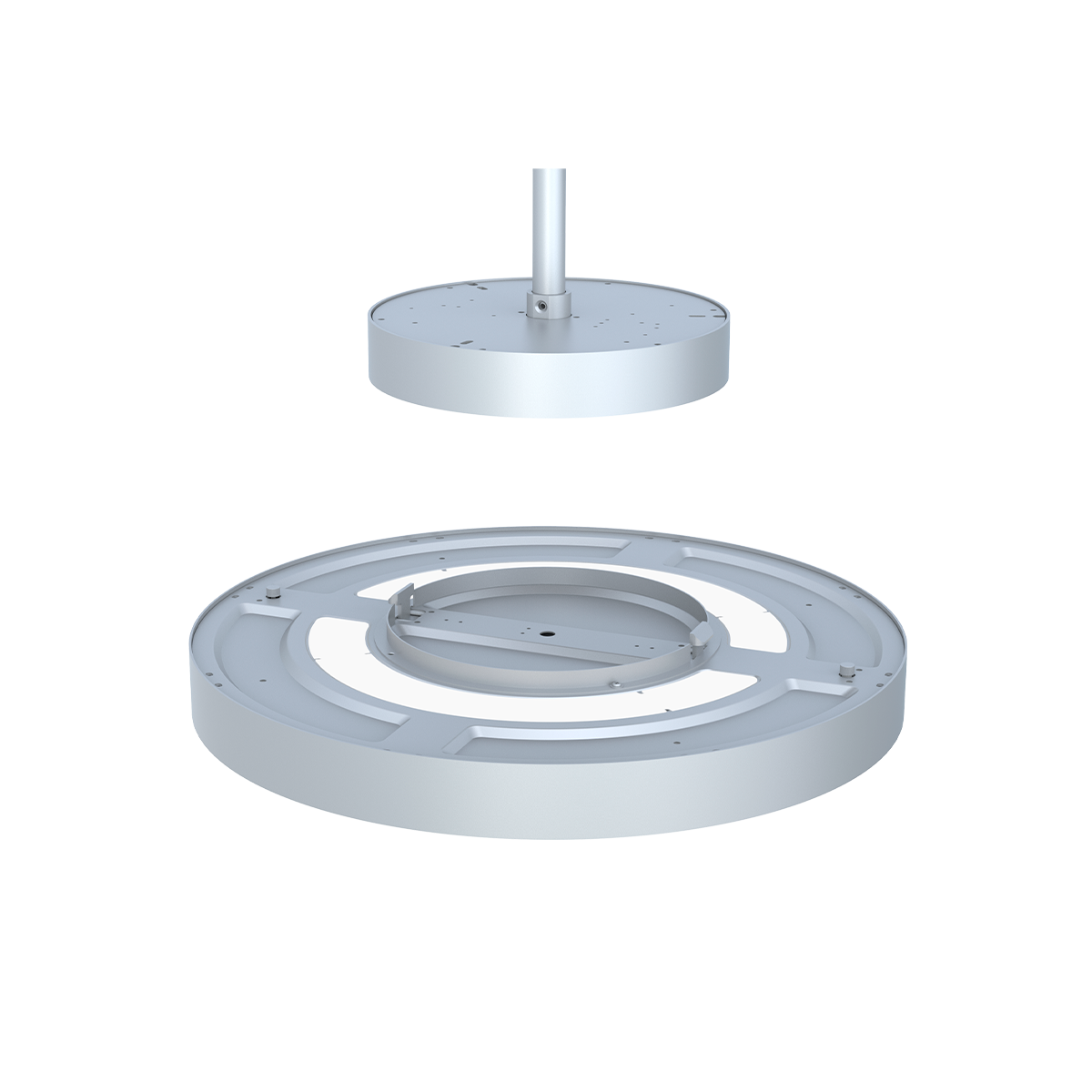 Потолочный светильник Lumker DL-NEFRIT450-28-SL-NW-TR 006290 в Санкт-Петербурге