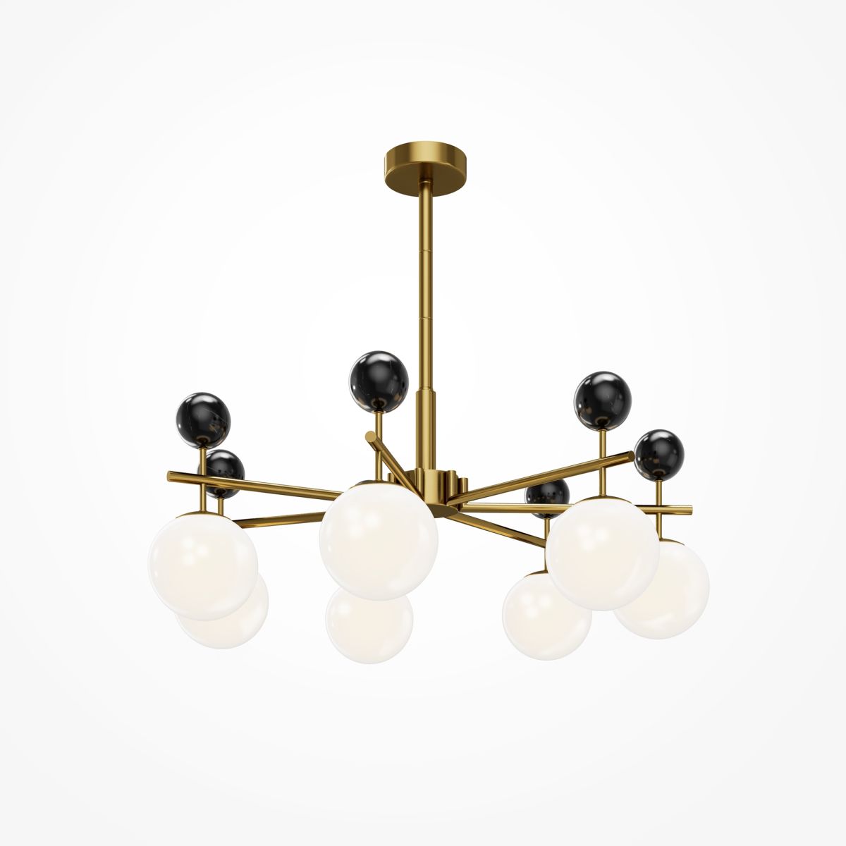 Люстра на штанге Maytoni Museo MOD436PL-07BS в #REGION_NAME_DECLINE_PP#