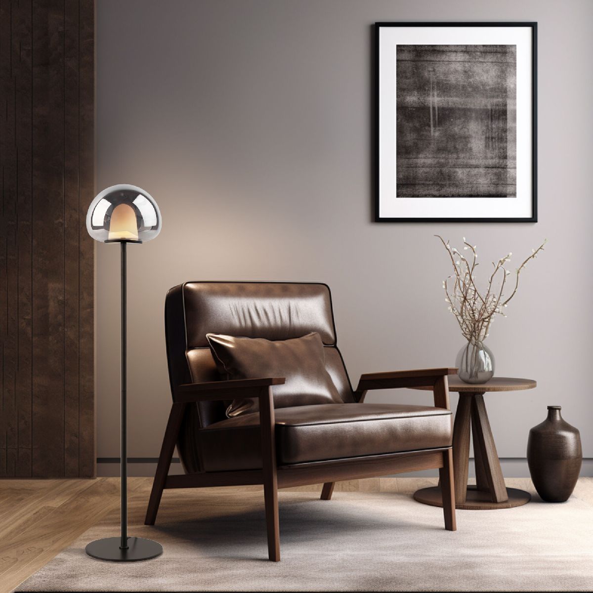 Торшер Eurosvet Twice 90327/1 черный a065924 в Санкт-Петербурге