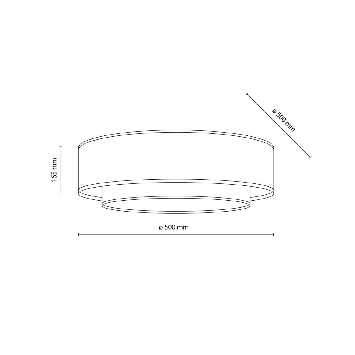 Потолочный светильник TK Lighting 11046 Calisto Juta a073165 в Санкт-Петербурге