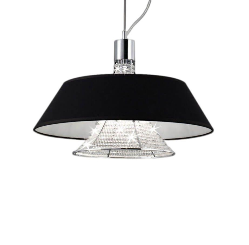 Подвесная люстра Lumina Deco Alvarress LDP 9175-3 BK в #REGION_NAME_DECLINE_PP#