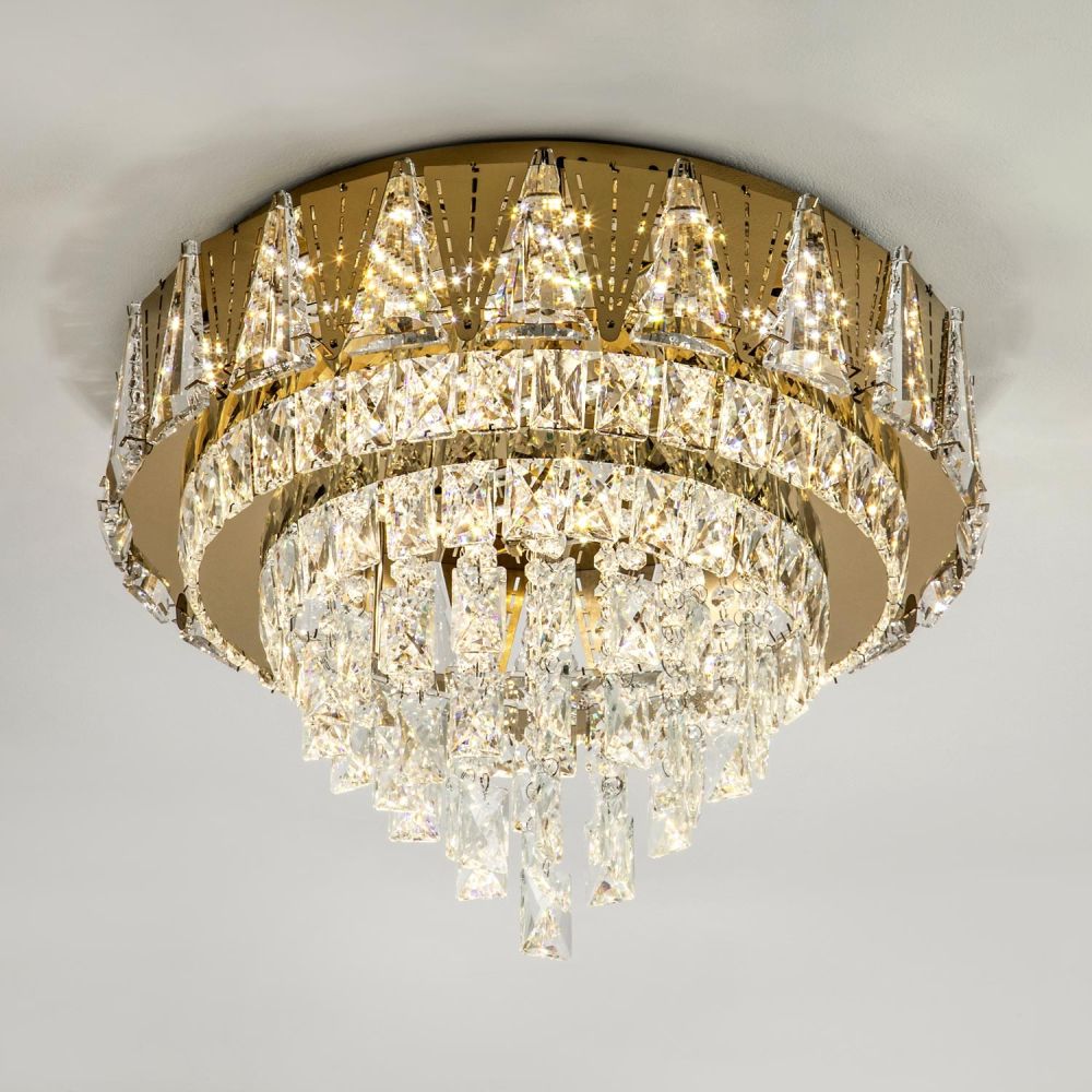 Потолочная люстра LED4U L9437-500 GD с УД в Санкт-Петербурге