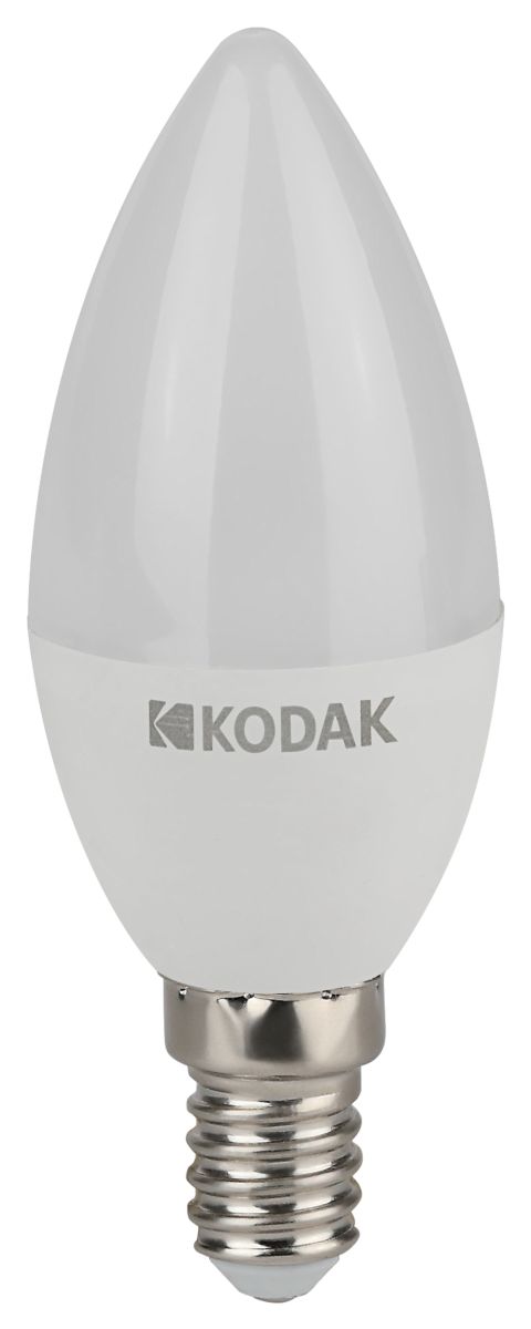 Лампа светодиодная Kodak LED B35-7W-830-E14 K 7Вт свеча теплый белый свет Е14 Б0057623 в #REGION_NAME_DECLINE_PP#