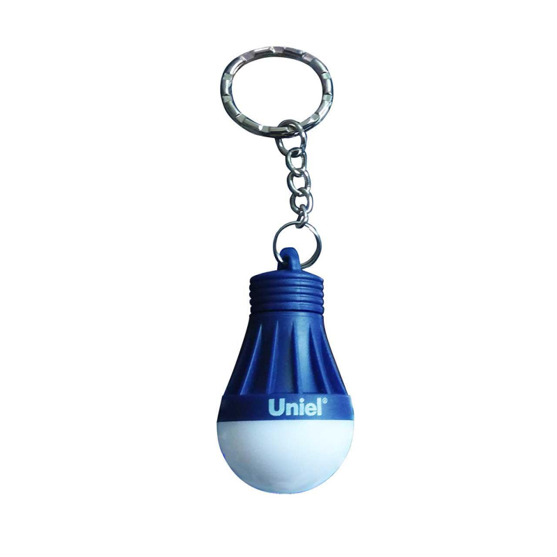 Фонарь-брелок светодиодный «Uniel» (UL-00004093) Uniel Standard Mini от батареек 55х30 S-KL023-T Blue в Санкт-Петербурге
