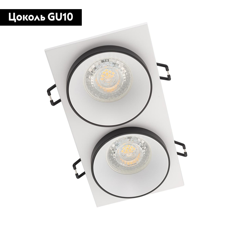 Встраиваемый светильник Denkirs DK2422-BK в #REGION_NAME_DECLINE_PP#