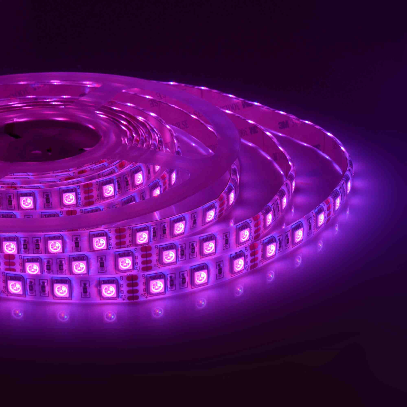 Светодиодная лента Apeyron 12В СТ 14,4Вт/м smd5050 60д/м IP65 5м RGB 12BL в Санкт-Петербурге