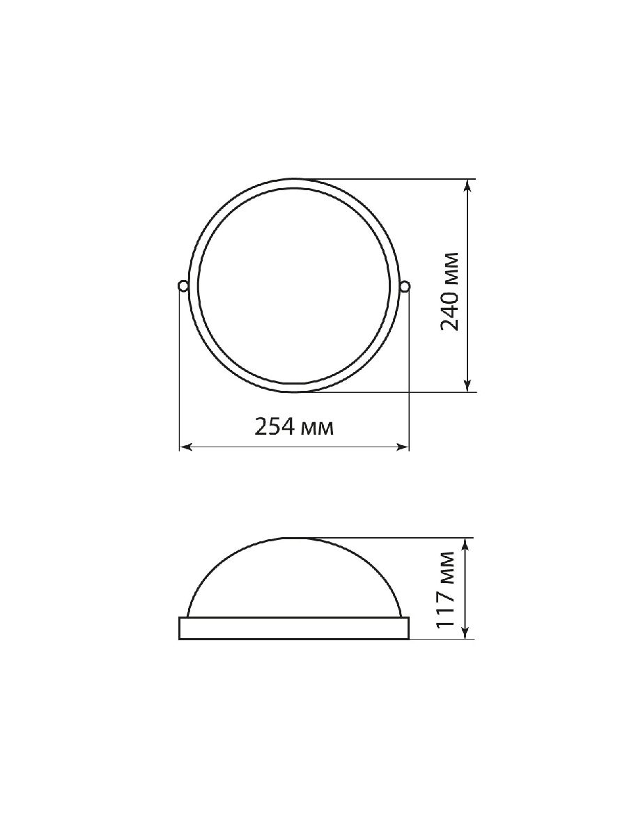 Настенно-потолочный светильник TDM Electric НПБ1101 SQ0303-0024 в Санкт-Петербурге