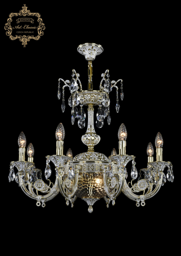 Подвесная люстра Art Classic 31.12.8.KR175SP.250IT.GW.Sp.Clear.1C в Санкт-Петербурге