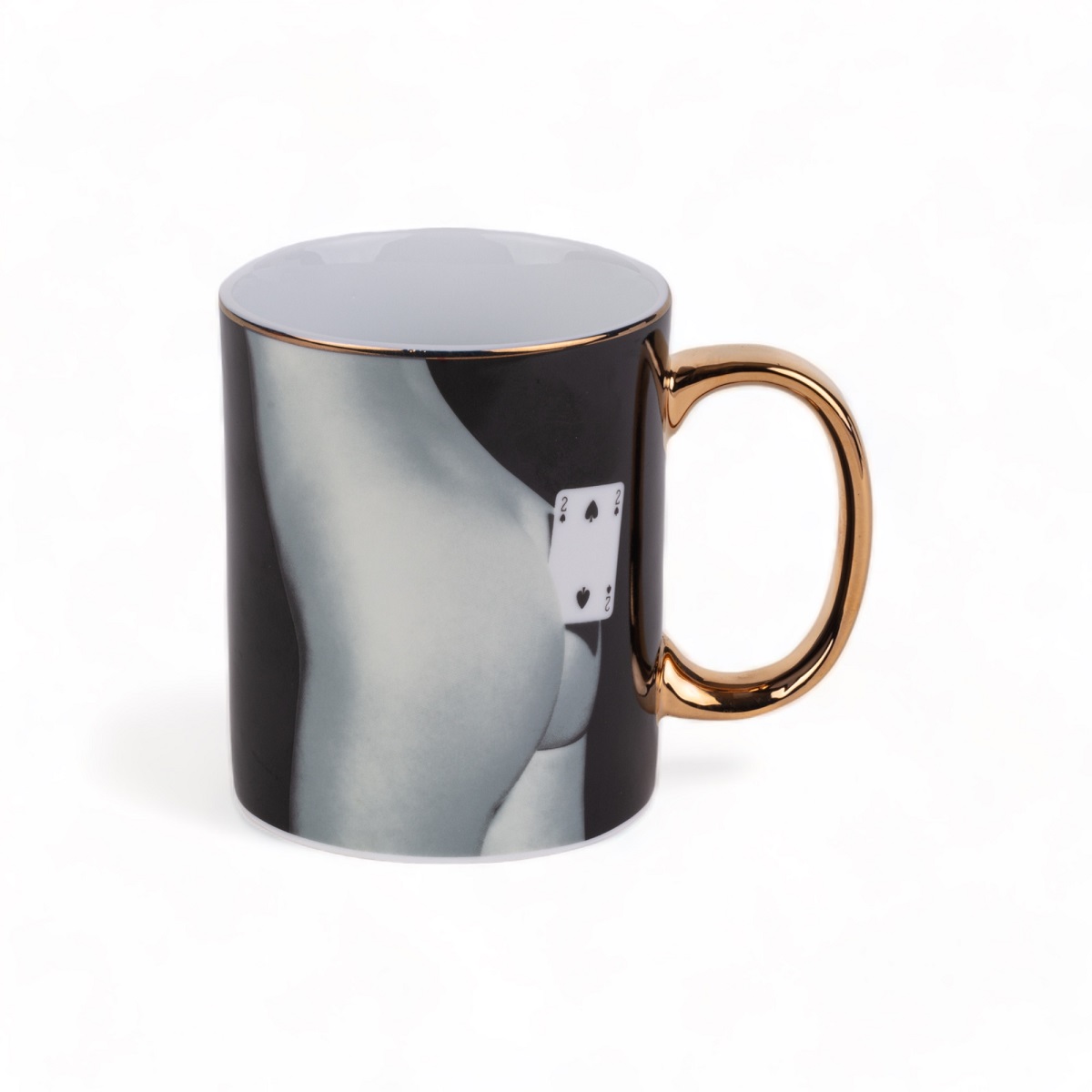 Кружка Seletti Two of Spades Toiletpaper Mug 17222 в Санкт-Петербурге