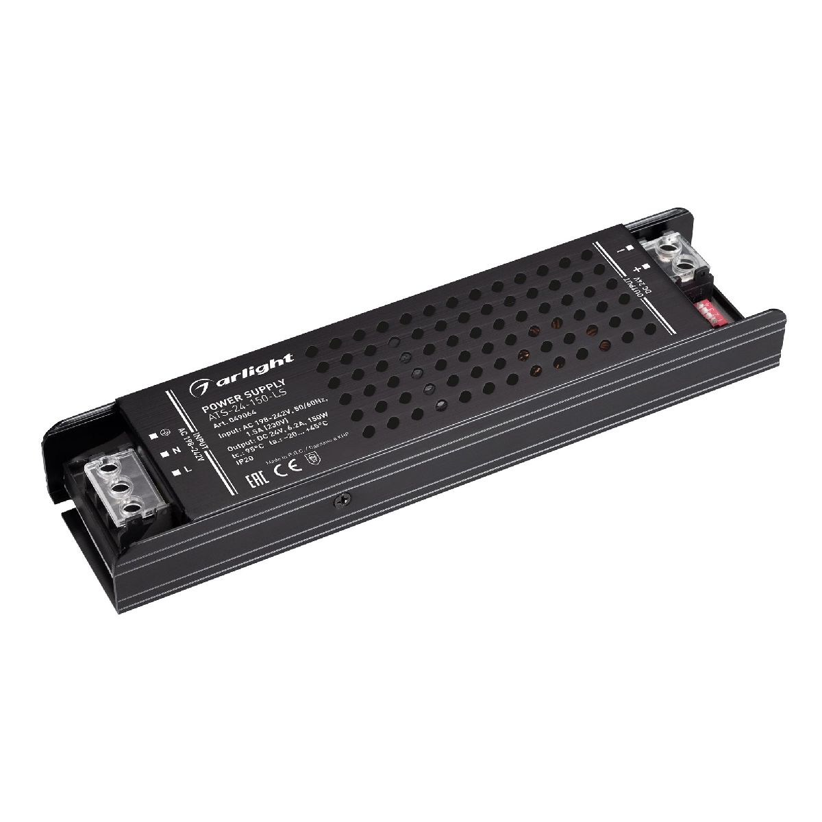 Блок питания Arlight ATS-24-150-LS (24V, 6.2A, 150W) 049064 в Санкт-Петербурге