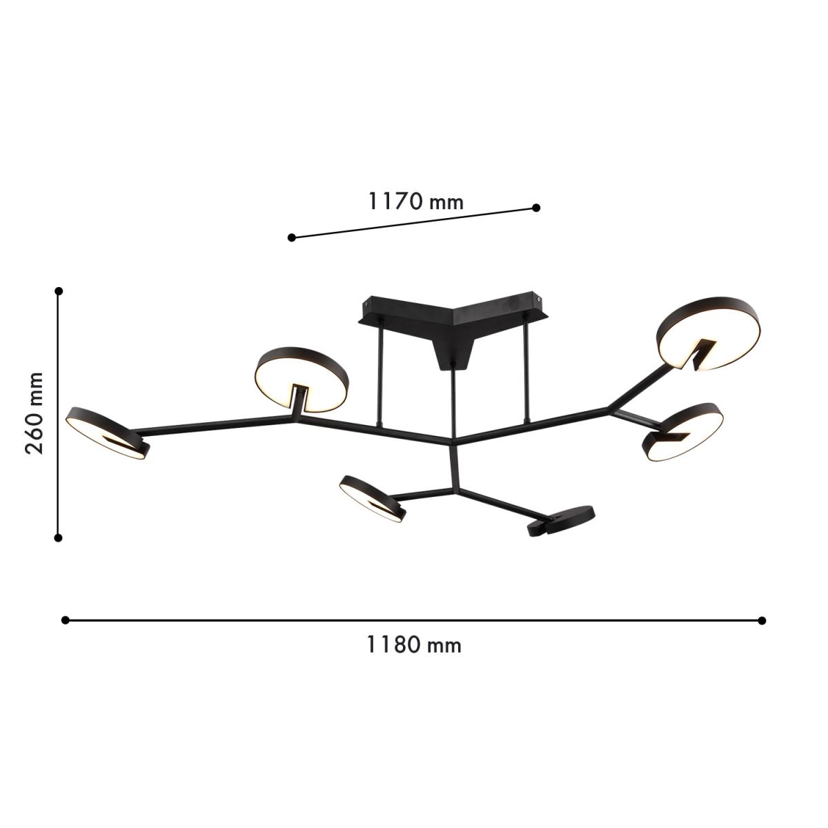 Потолочная люстра Favourite Paritet 4401-6C в Санкт-Петербурге