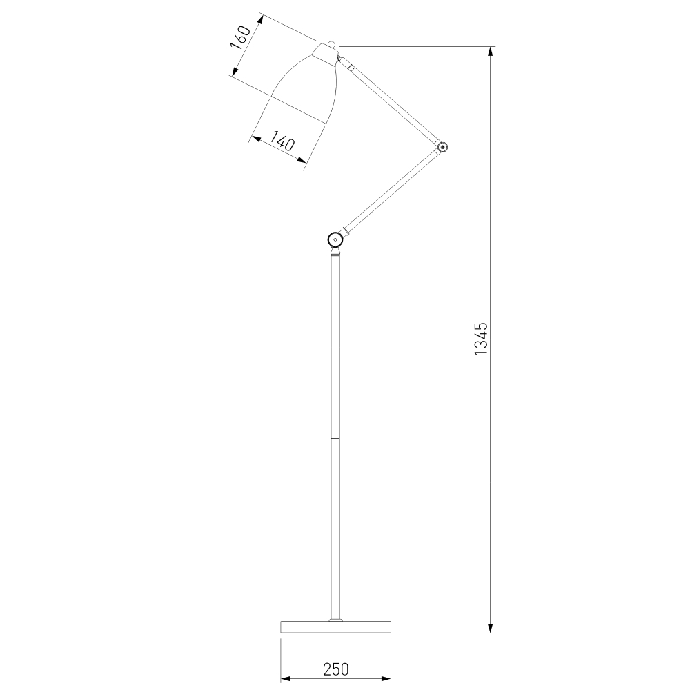 Торшер Eurosvet Loft 01025/1 белый в Санкт-Петербурге