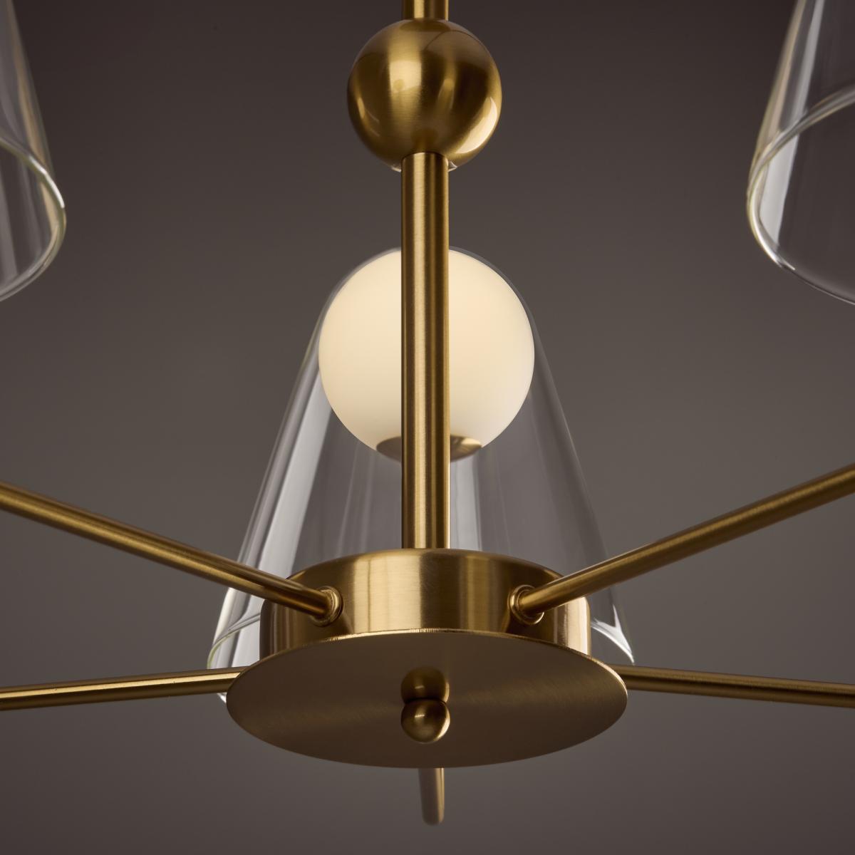 Люстра на штанге Freya Doublety FR5382PL-05BS в Санкт-Петербурге