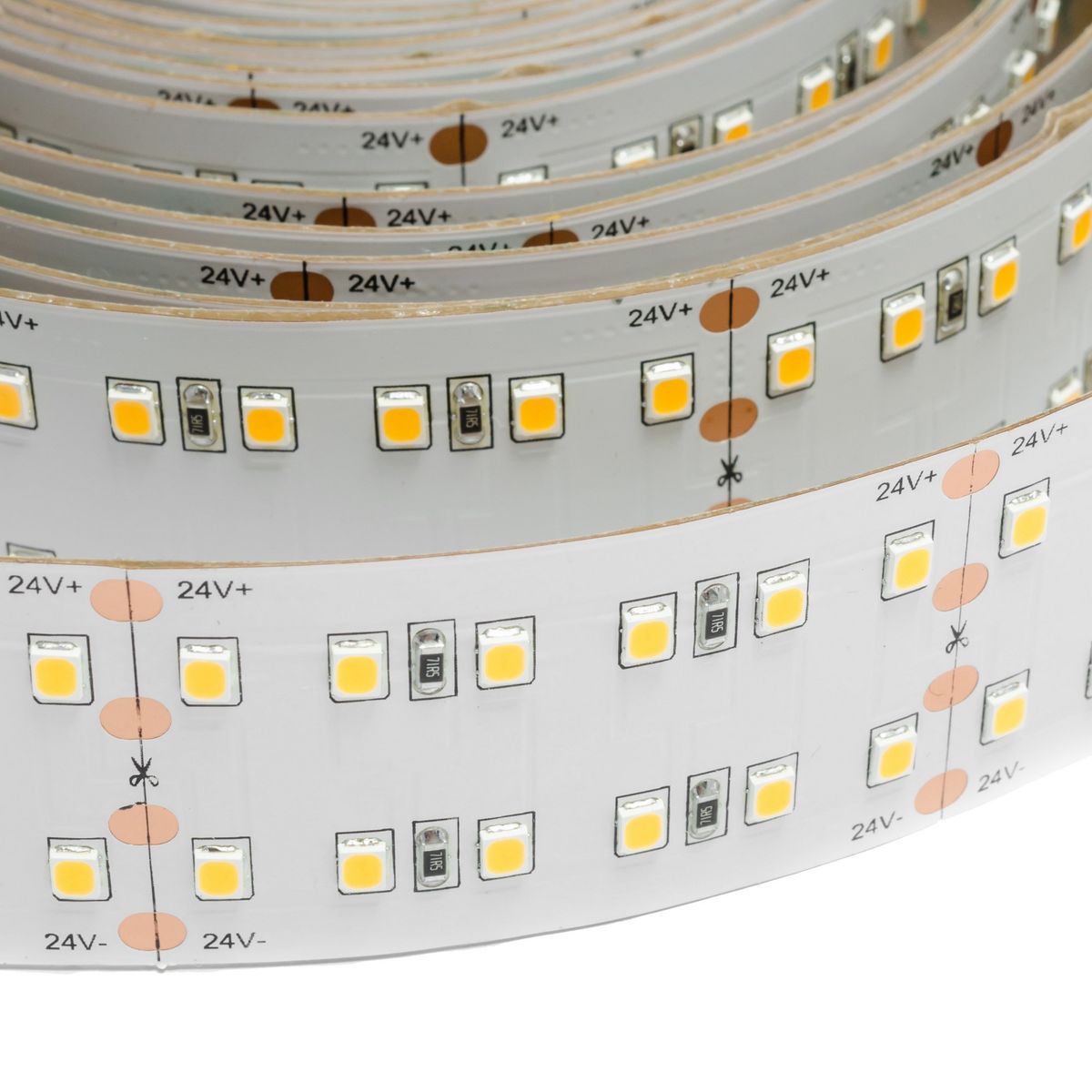 Светодиодная лента Apeyron 24В ПРО 38Вт/м smd2835 240д/м IP20 3800Лм/м 5м 4000К 00-315 в Санкт-Петербурге