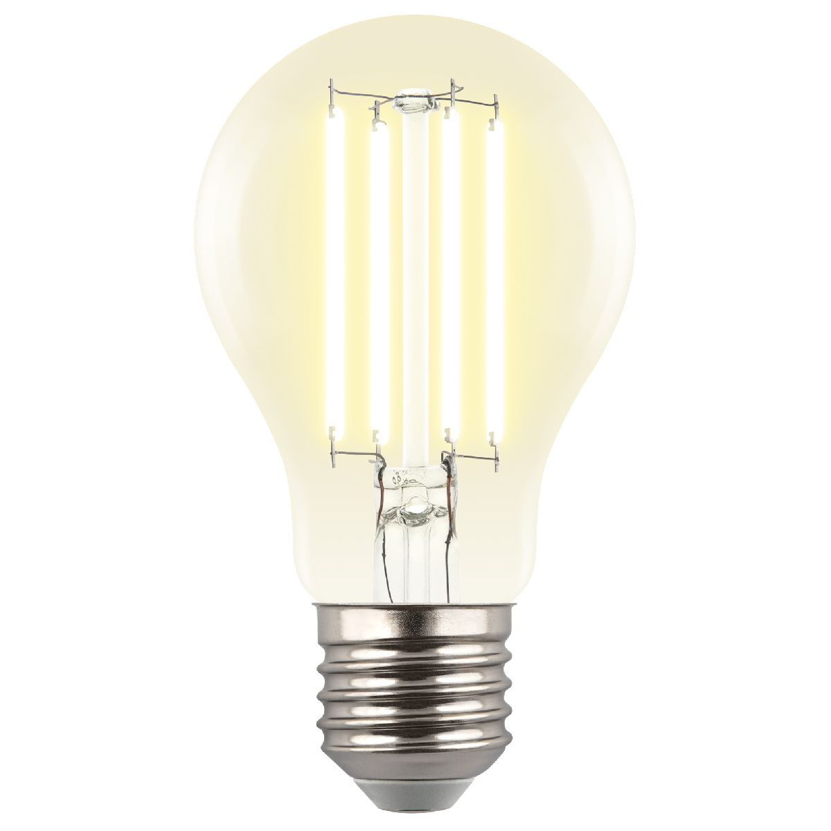 Лампа светодиодная филаментная Uniel LED-A60-7W/3000K/E27/CL GLY01TR UL-00011934 в Санкт-Петербурге