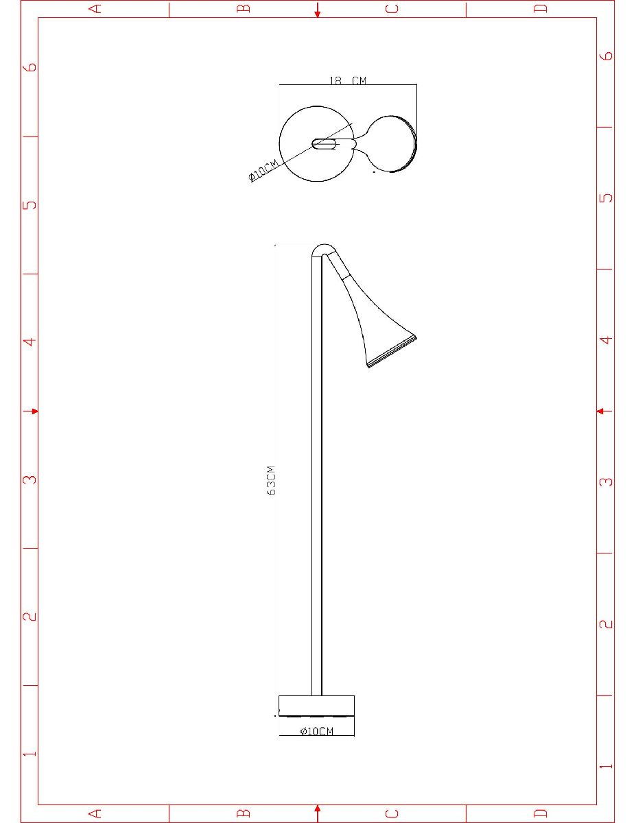 Ландшафтный светильник Arte Lamp Bronn A2367PA-1BK в Санкт-Петербурге