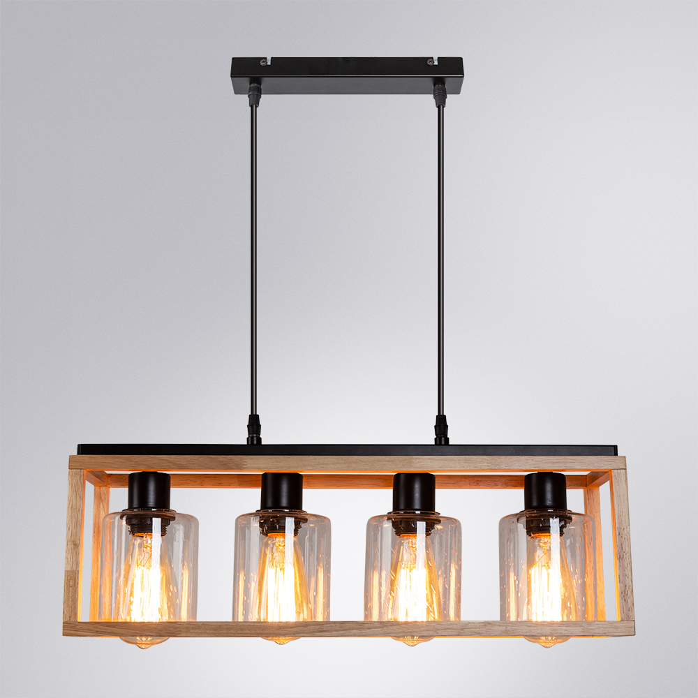 Подвесной светильник Arte Lamp Dublin A7025SP-4BK в #REGION_NAME_DECLINE_PP#