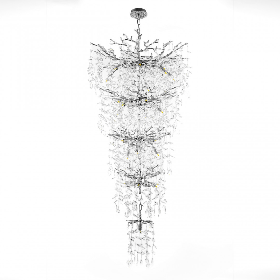 Каскадная люстра Arte Milano 23416.800-1600.28.G9.B.5D CR в Санкт-Петербурге