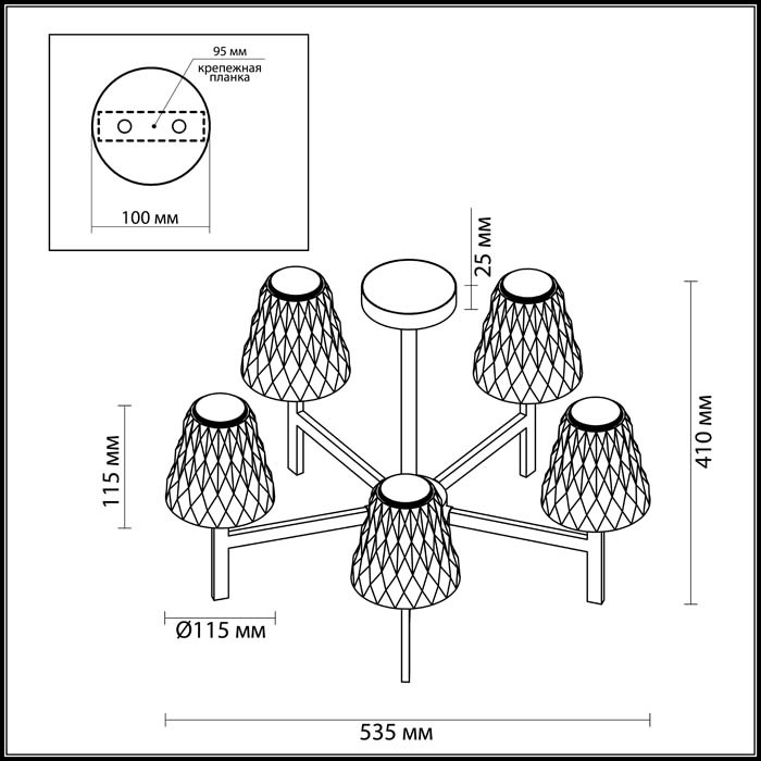 Потолочная светодиодная люстра Lumion Gerana 3598/30CL в Санкт-Петербурге