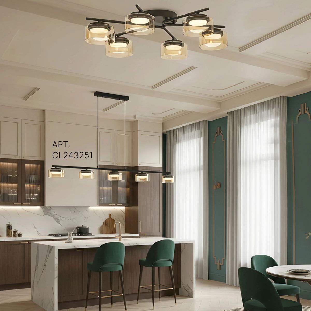 Потолочная люстра Citilux Espace CL243161 в Санкт-Петербурге