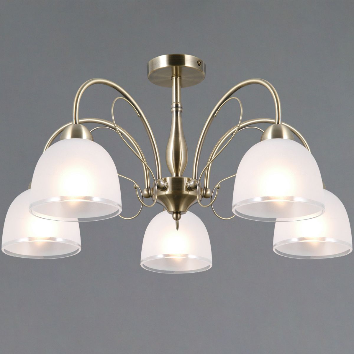 Люстра на штанге Illumico IL0789-5CSQ-25 AB AREZZO в Санкт-Петербурге