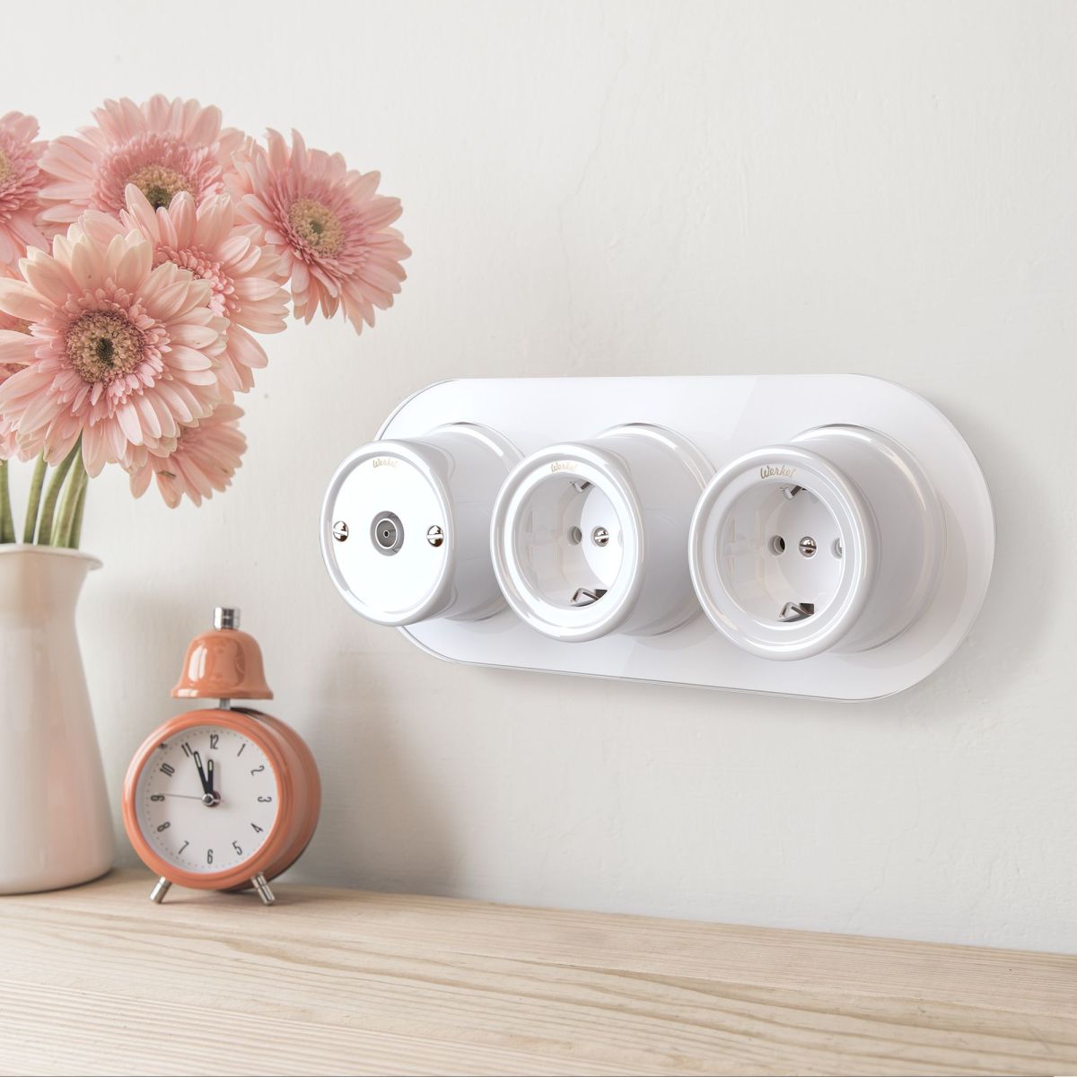 ТВ розетка Werkel Ретро W5683001 4690389166761 a051315 в Санкт-Петербурге