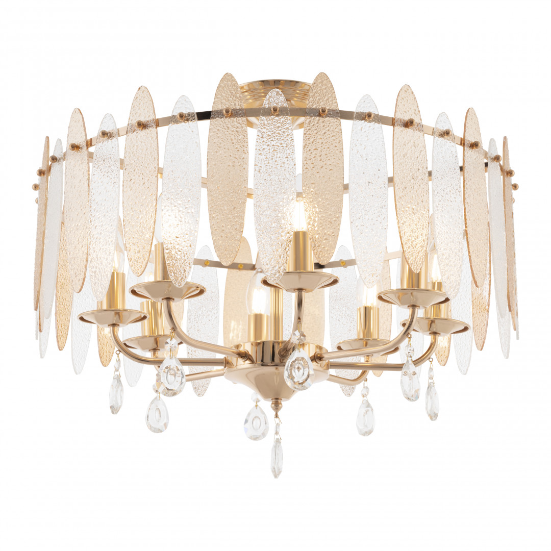 Потолочная люстра Arte Milano Sorrento 374309/8/80/570 GD в Санкт-Петербурге
