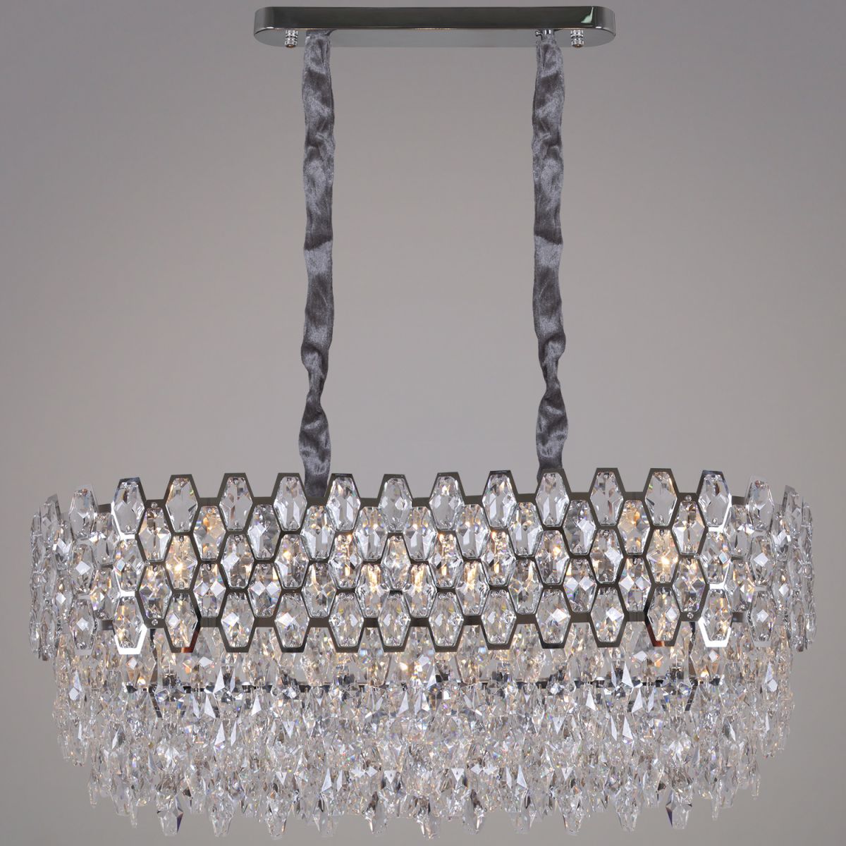 Подвесная люстра Reluce 00995-0.4-10L MX CH в #REGION_NAME_DECLINE_PP#