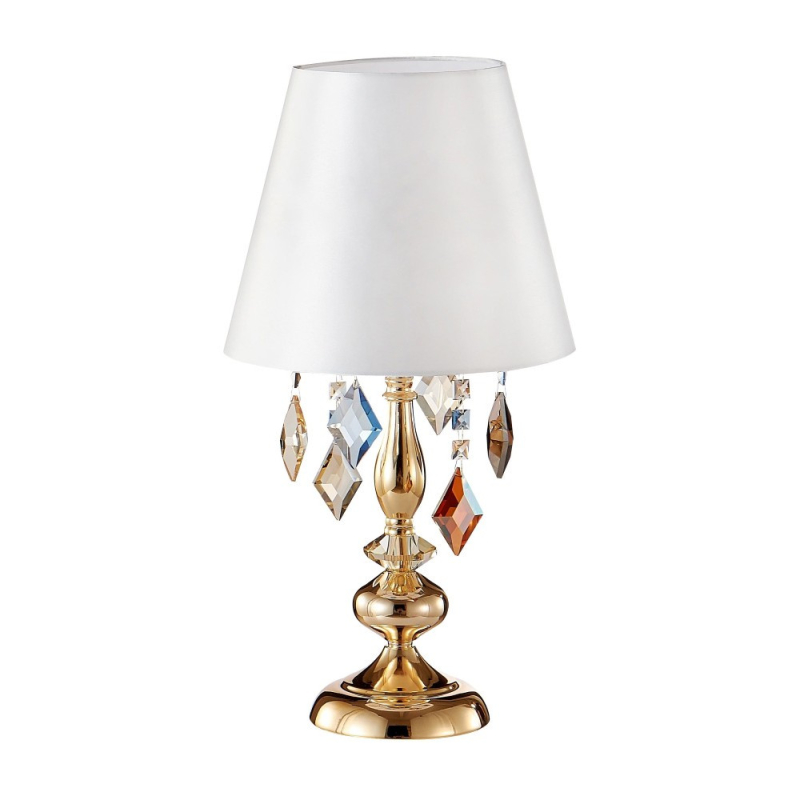 Настольная лампа Crystal Lux Mercedes LG1 Gold/Color в Санкт-Петербурге