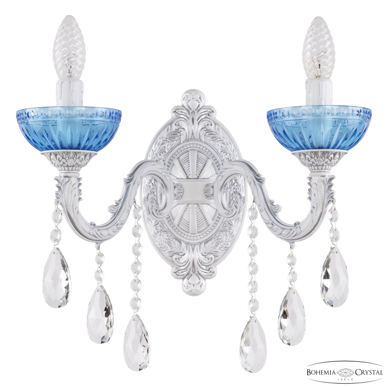 Бра Bohemia Ivele Crystal AL7901B10/2/175 B WMN P Aquamarine/M-1G в Санкт-Петербурге