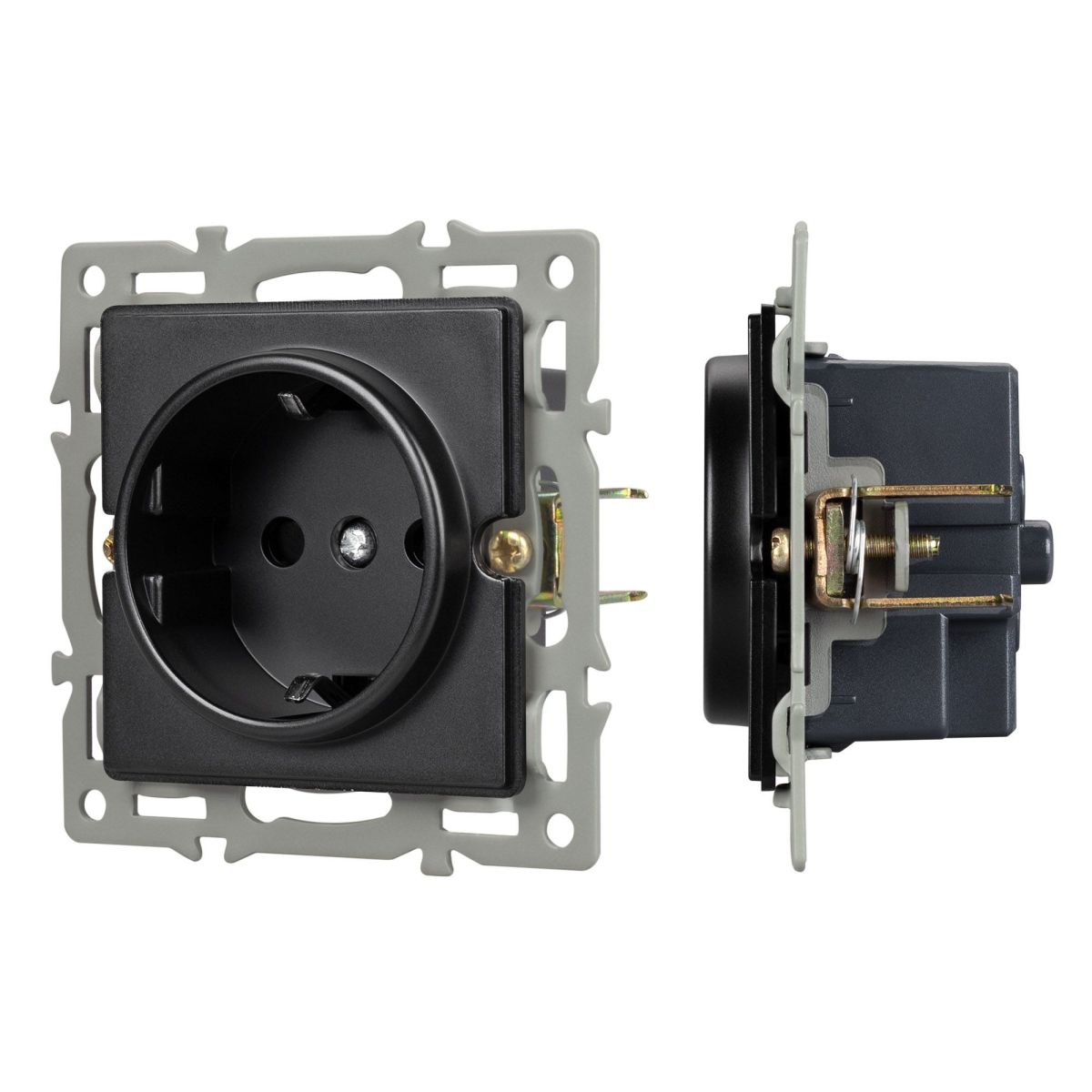 Механизм электрической розетки Arlight SCT-GP-MEU-PL-BK (250V, 16A) 043740 в Санкт-Петербурге