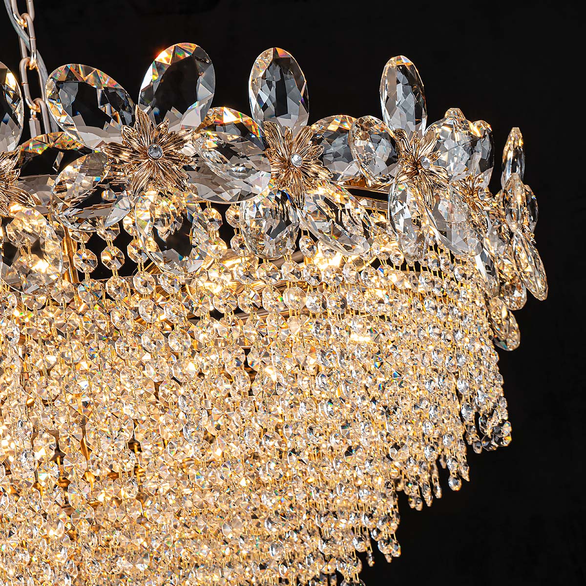 Подвесная люстра Modelux ML.9521.800 GD в Санкт-Петербурге