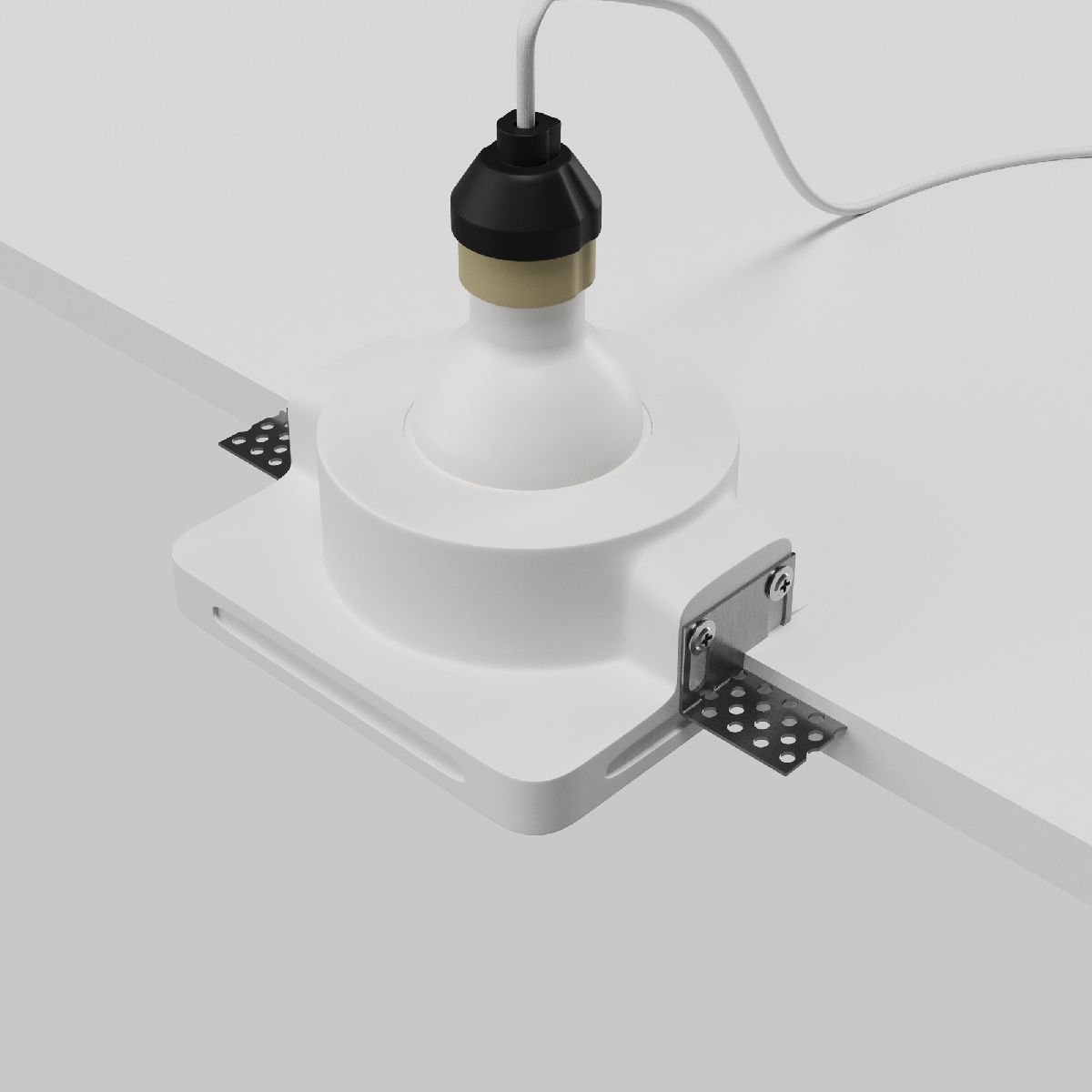 Встраиваемый светильник Maytoni Gyps Modern DL002-GU10-01-W в Санкт-Петербурге