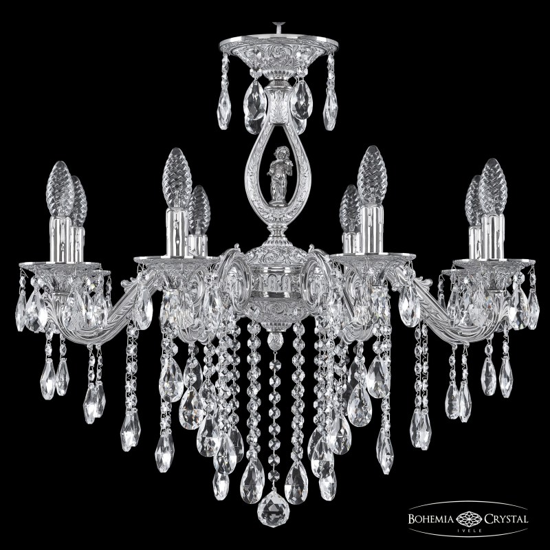 Подвесная люстра Bohemia Ivele Crystal Florence 71402/8/210 B NW FA4S в Санкт-Петербурге